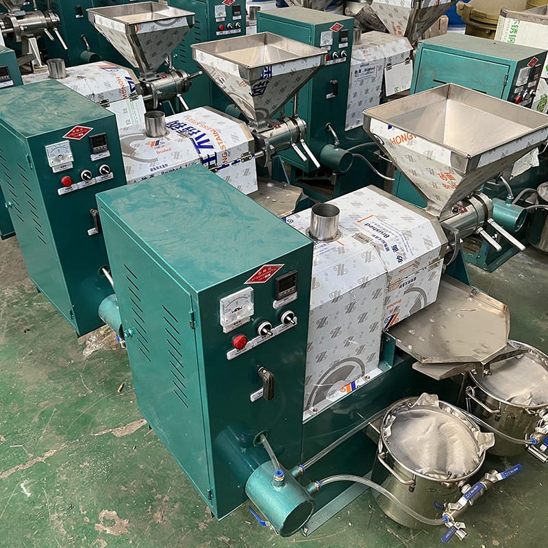 70型商用带过滤榨油机220V全自动花生葵花籽芝麻螺旋现榨图5