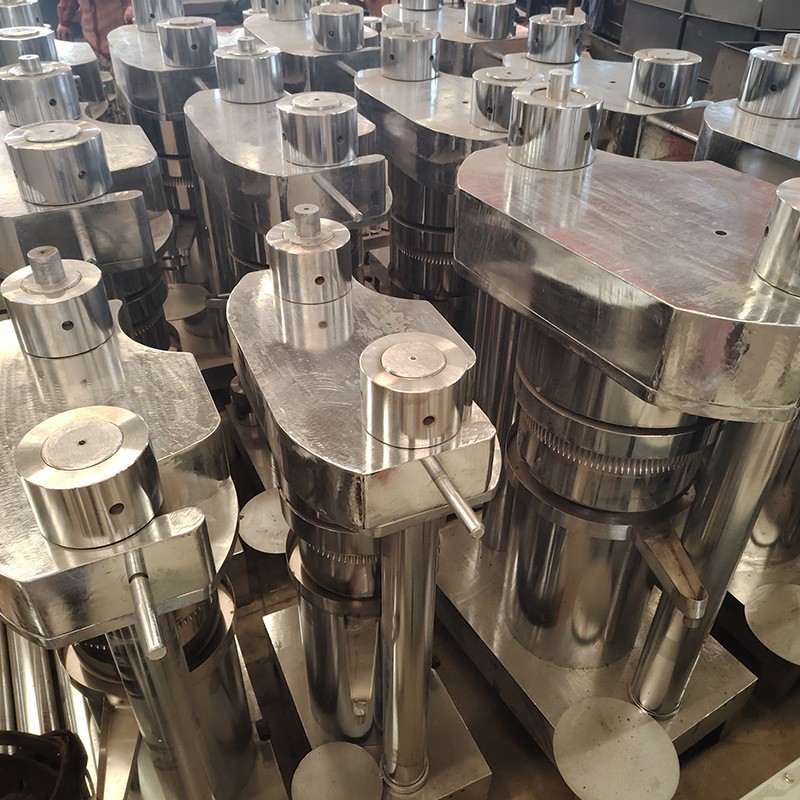 415型商用立式液压榨油机芝麻花生核桃设备液压茶籽橄榄果压油机图3