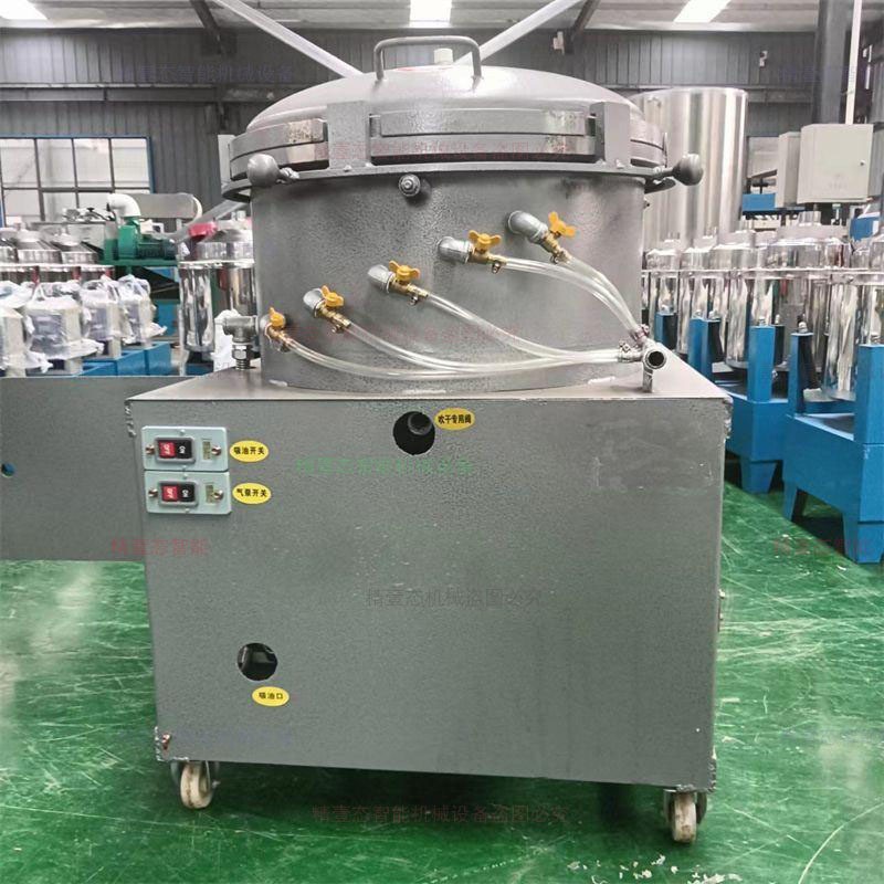 食用油茶籽花生香油滤油机叶片式精滤机百叶式自动吸油滤油机图2