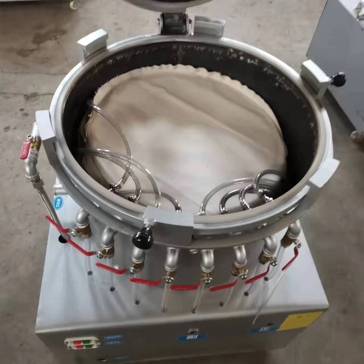 食用油茶籽花生香油滤油机叶片式精滤机百叶式自动吸油滤油机图4