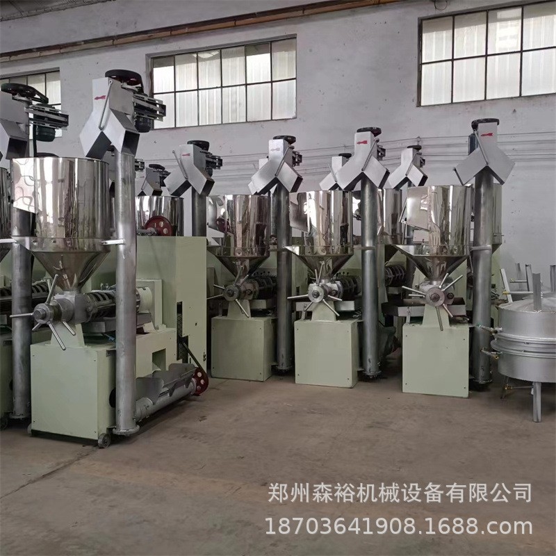 油坊螺旋榨油机全自动菜籽花生压油机核桃黄豆榨油设备图3