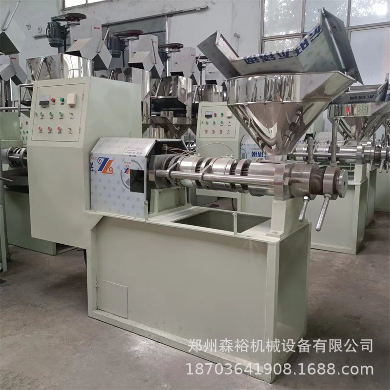 榨油机商用中型油坊全自动螺旋榨油机 大豆专用螺旋榨油机图3