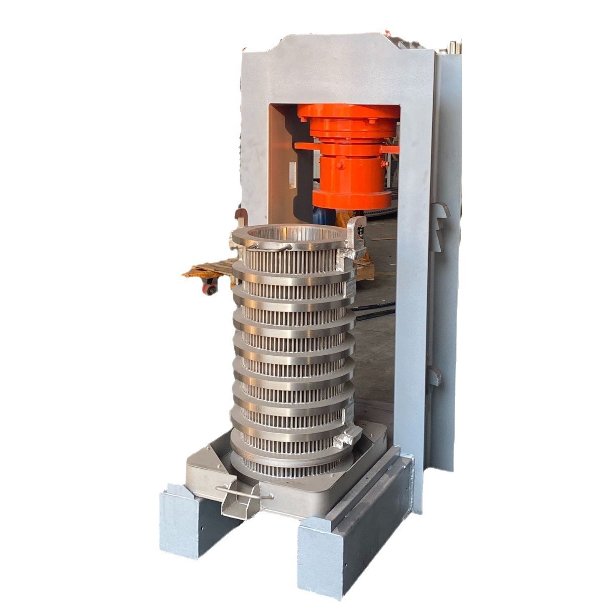 大豆油菜籽榨油机大型工业压油机立式液压榨油机多作物可榨榨油机图3