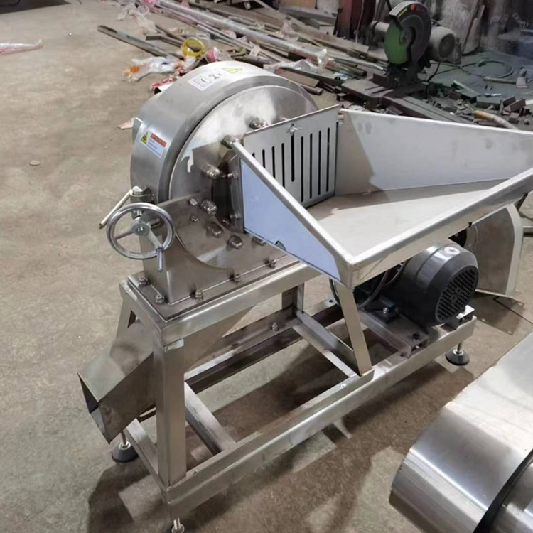 厂家直供不锈钢五谷杂粮粉碎机 30型圆盘式自吸粉碎设备图2