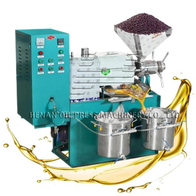 全自动榨油机商用70型花生大豆油菜籽葵花籽食用油制造机