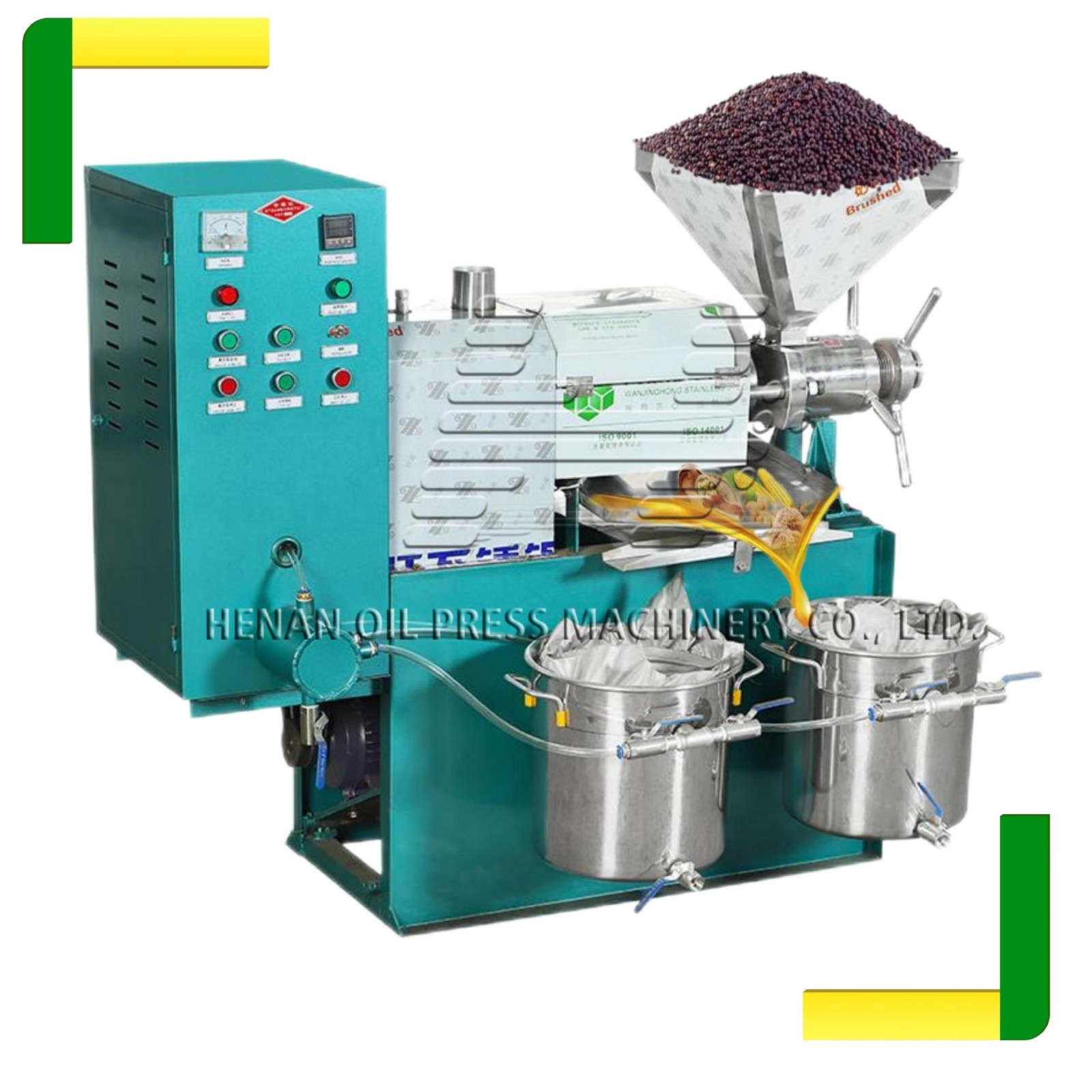 全自动榨油机商用70型花生大豆油菜籽葵花籽食用油制造机图3