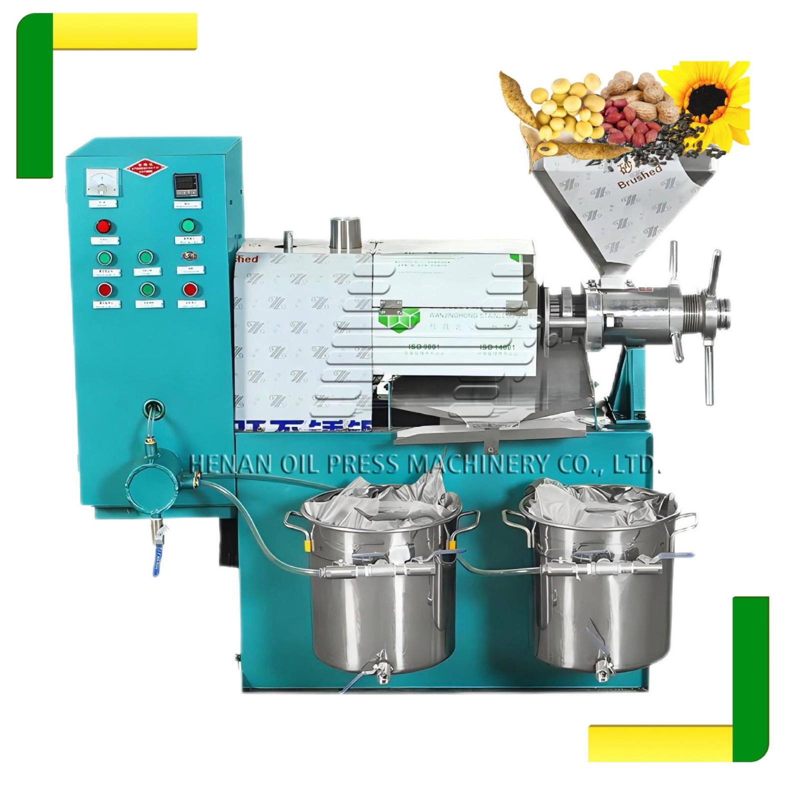 全自动榨油机商用70型花生大豆油菜籽葵花籽食用油制造机图4