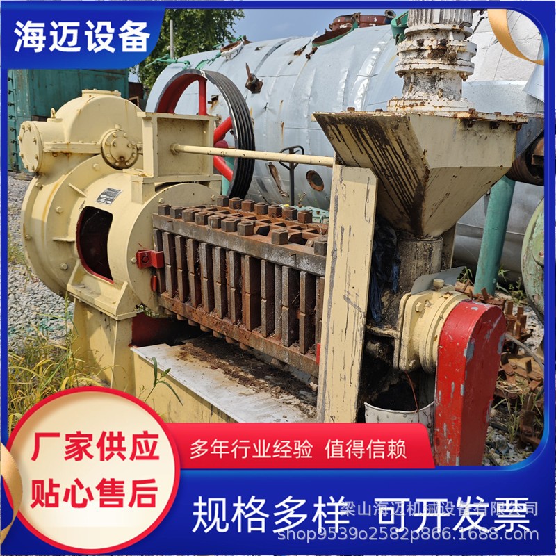 出售二手螺旋榨油机全套设备 含配套 花生菜籽榨油设备图2