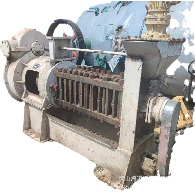 二手榨油机全自动大型油坊压油机花生菜籽亚麻籽螺旋榨油机图5