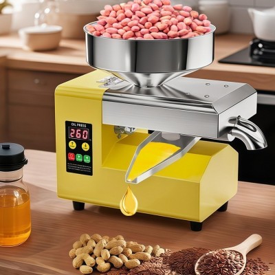 R系列新款榨油机批发小型家用商用不锈钢榨油机跨境代发外贸出口