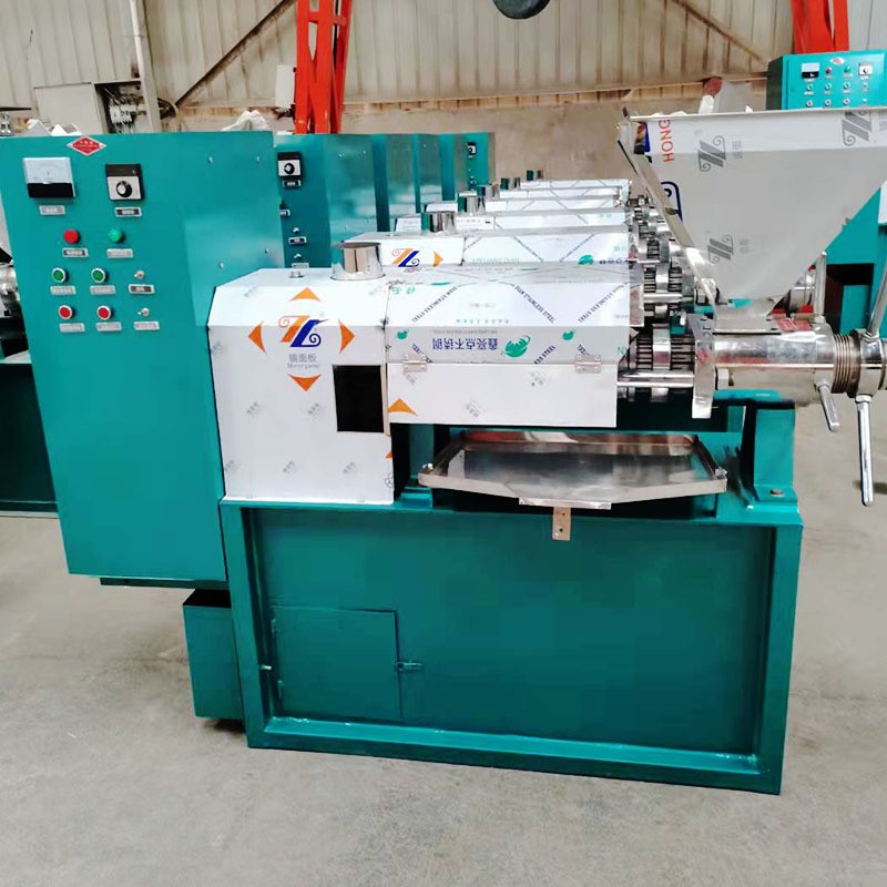 冷热两用全自动榨油机 商用多功能榨油机 葵花籽大豆茶籽油压榨机图4