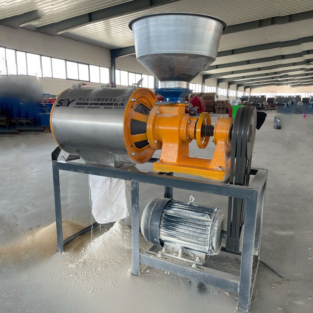 全自动家用小型磨面机磨粉机麦糠分离面粉小麦玉米五谷杂粮粉碎机 1台图4