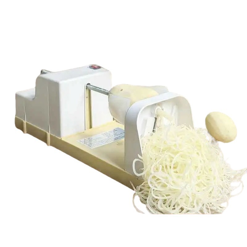 电动瀑布千丝土豆机商用涮火锅店切菜切丝机刨萝卜丝全自动千丝机图5