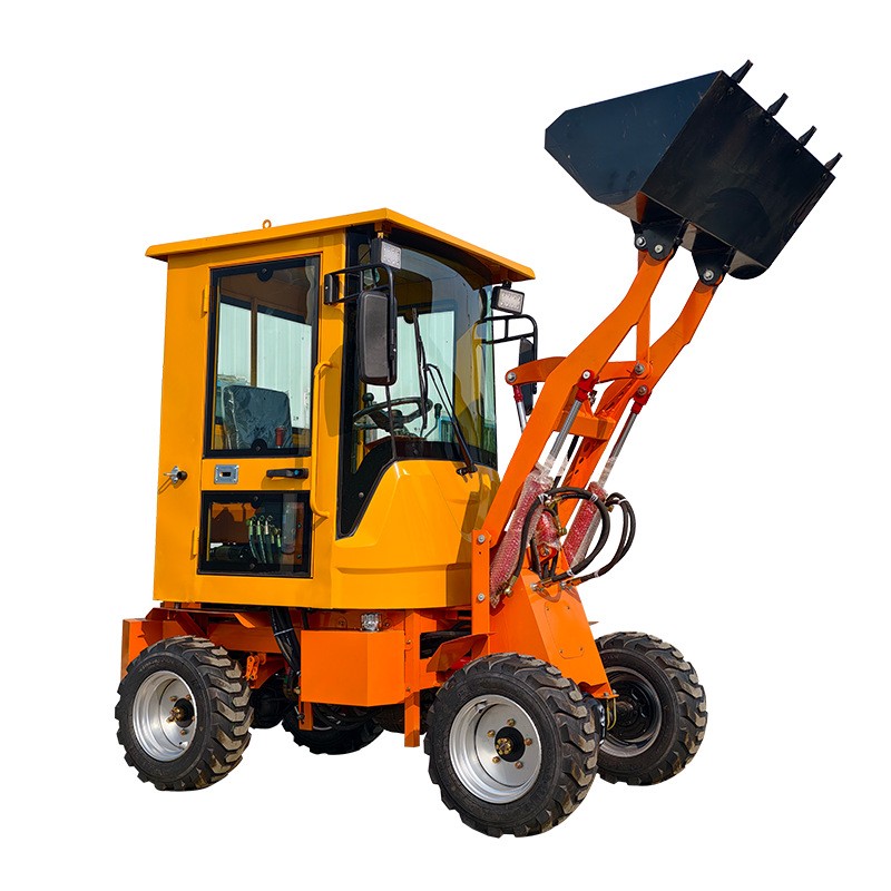 跨境出口迷你小铲车微型装载机多功能柴油小型铲车农用家用装卸机图5