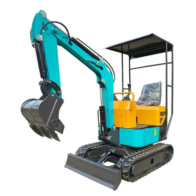 工程挖沟果园农用小型挖掘机山地开荒翻地履带式小挖机多功能微挖图5