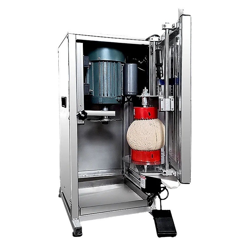 全自动椰子开盖切口机商用切椰子神器电动椰果开壳机电动开椰子机图5