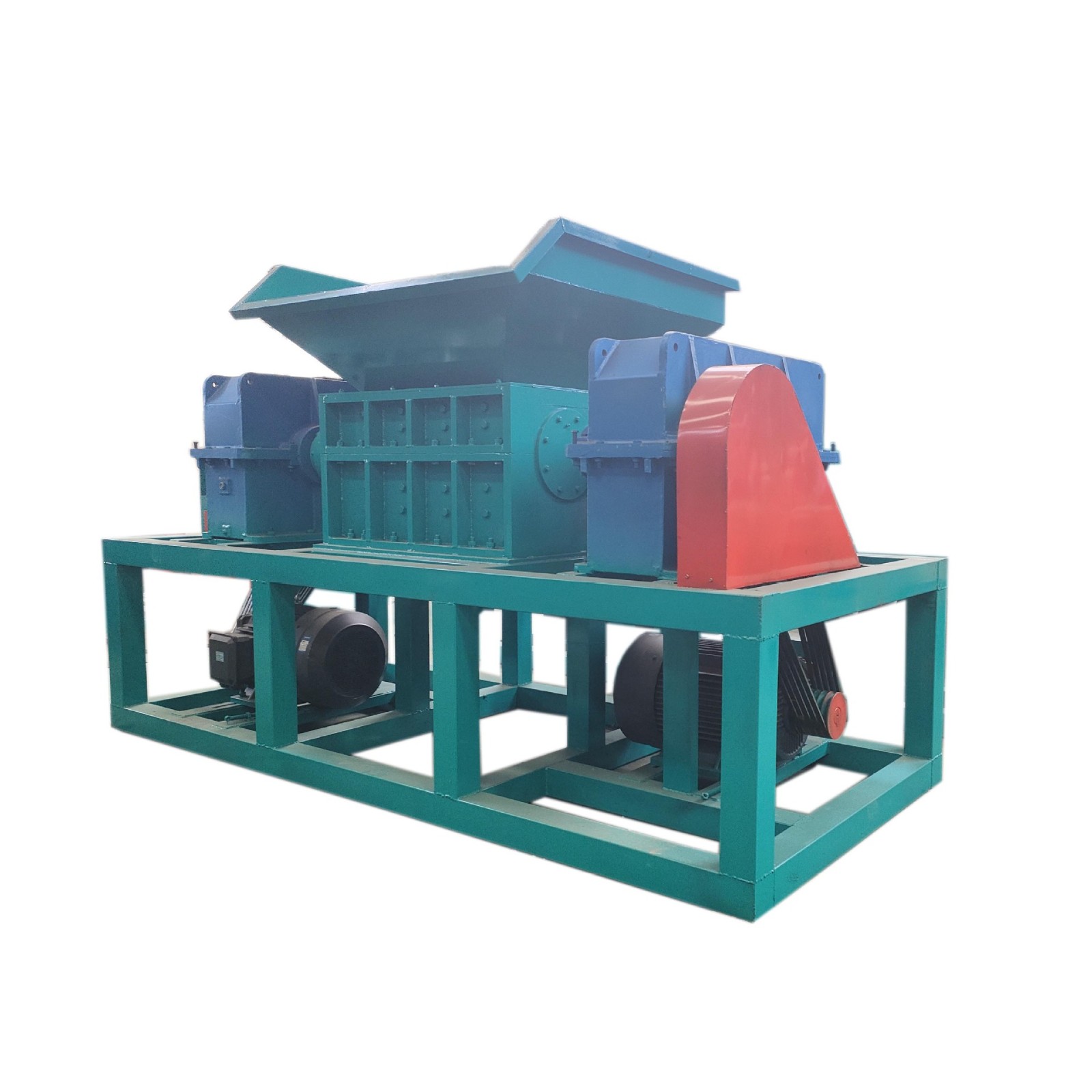 多功能塑料废断桥铝撕碎机 玻璃钢粉碎机 金属木材撕碎机器图5