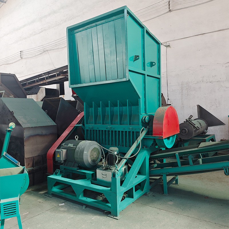 大型塑料粉碎机机头料塑钢打包带破碎机托盘大蓝桶粉碎设备厂家图3