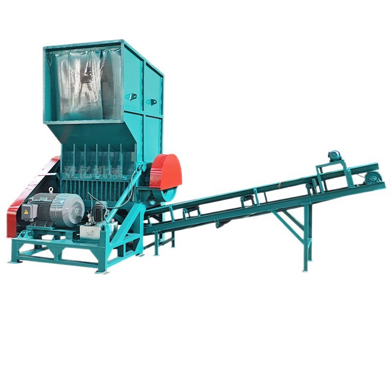 大型塑料粉碎机机头料塑钢打包带破碎机托盘大蓝桶粉碎设备厂家图5