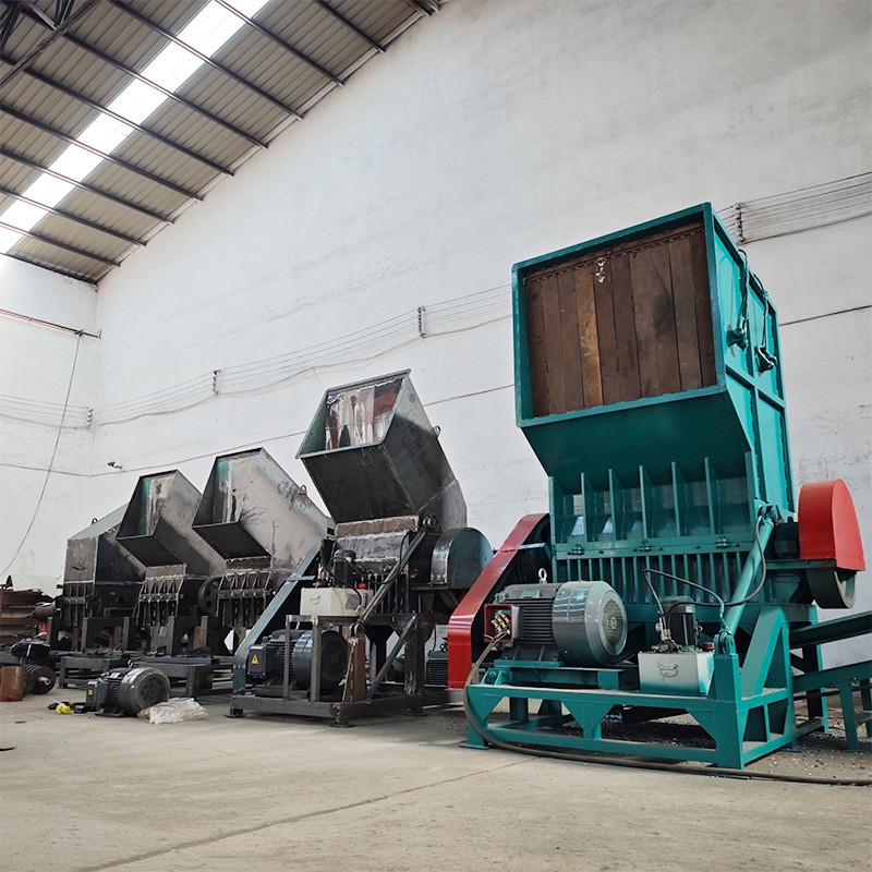 大型塑料粉碎机机头料塑钢打包带破碎机托盘大蓝桶粉碎设备厂家图4