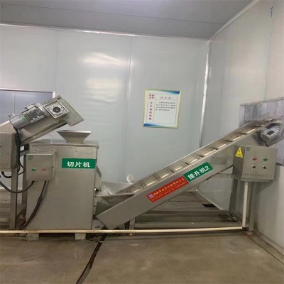 喷淋式气泡清洗机不锈钢翻转式风干线全自动气泡果蔬清洗机九成新