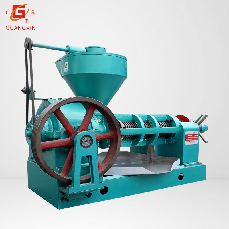 广鑫YZYX120DJ 低噪音榨油机 月度促销榨油机图2