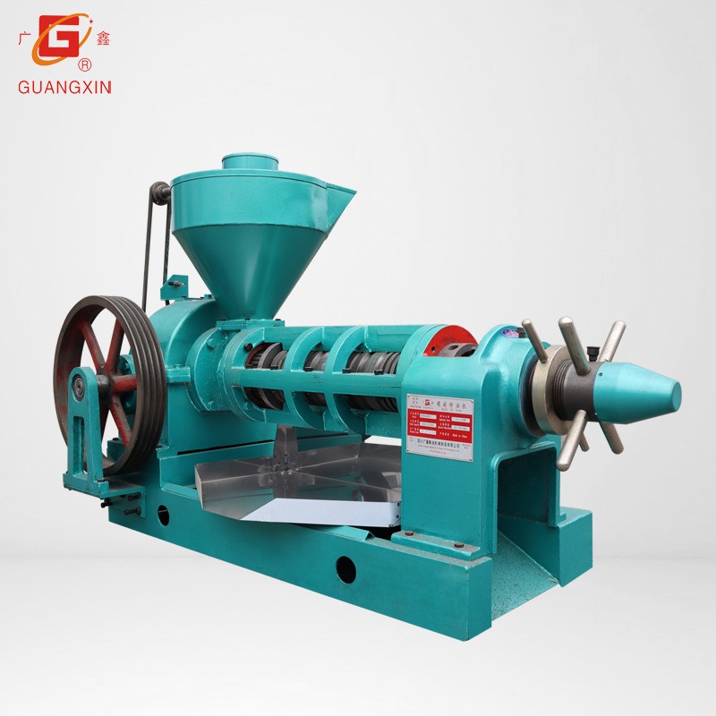 广鑫YZYX120DJ 低噪音榨油机 月度促销榨油机图3