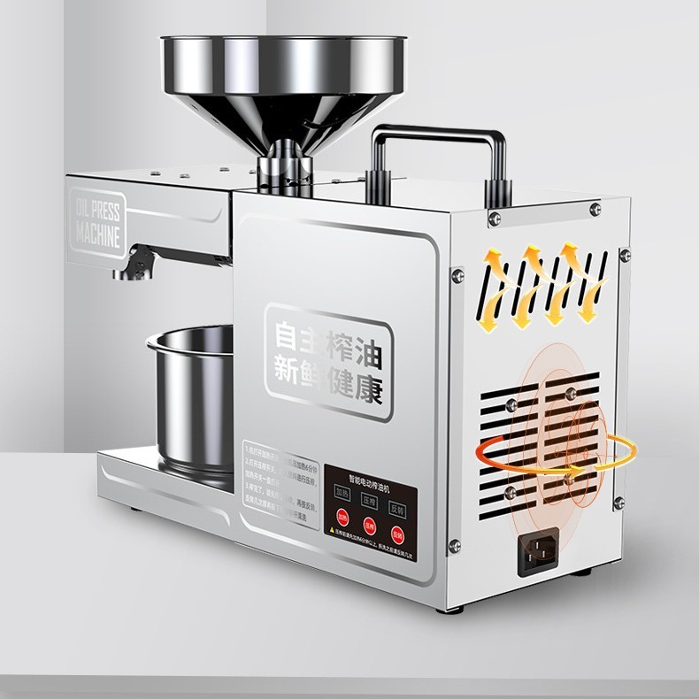 深美B03全自动家庭小型榨油机304不锈钢冷热榨家用榨油机图3