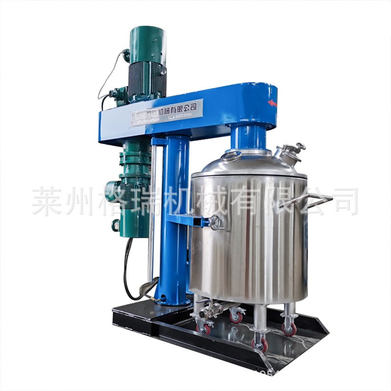 供应真空搅拌分散机高粘度物料选择可加热高低速真空搅拌机500L图5