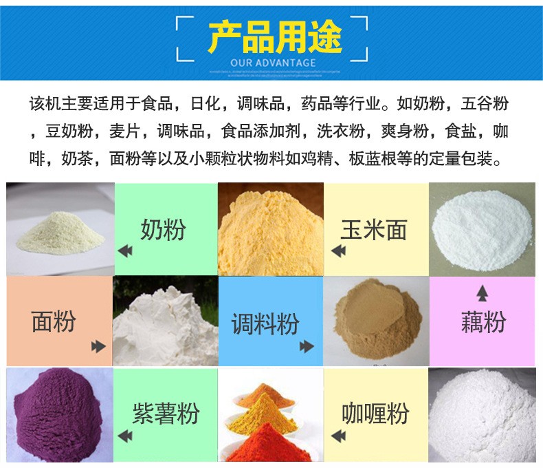 全自动粉剂包装机 奶粉包装机 咖啡包装机 螺杆全自动粉末包装机图4