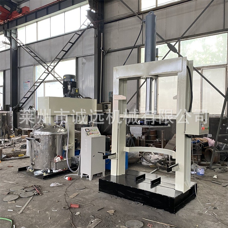 同心双轴高低双速搅拌机 不锈钢升降加热刮壁刮底分散搅拌反应釜图4