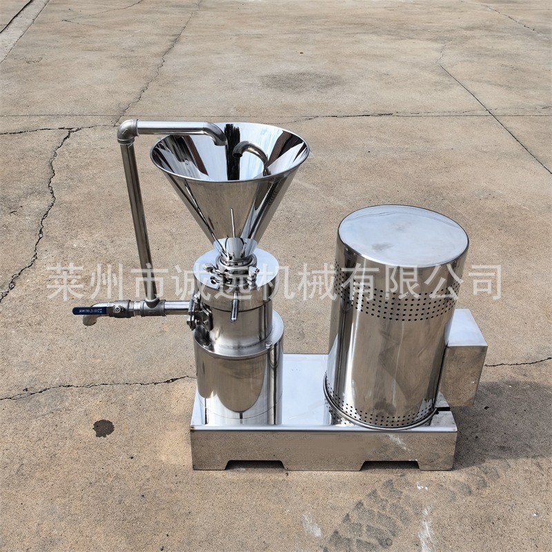 花生辣椒番茄芝麻酱南瓜胶体磨 水溶肥研磨机 食品级不锈 钢胶体磨图2