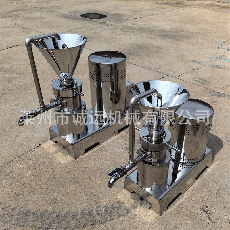 花生辣椒番茄芝麻酱南瓜胶体磨 水溶肥研磨机 食品级不锈 钢胶体磨图3