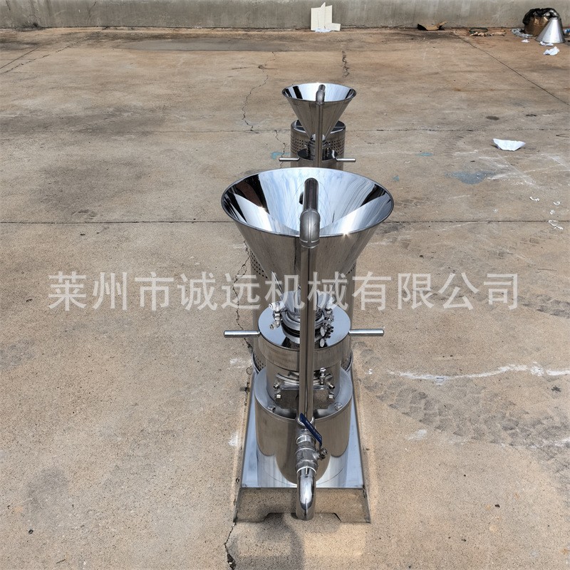 花生辣椒番茄芝麻酱南瓜胶体磨 水溶肥研磨机 食品级不锈 钢胶体磨图4