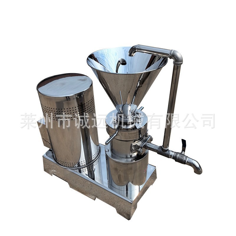 花生辣椒番茄芝麻酱南瓜胶体磨 水溶肥研磨机 食品级不锈 钢胶体磨图5