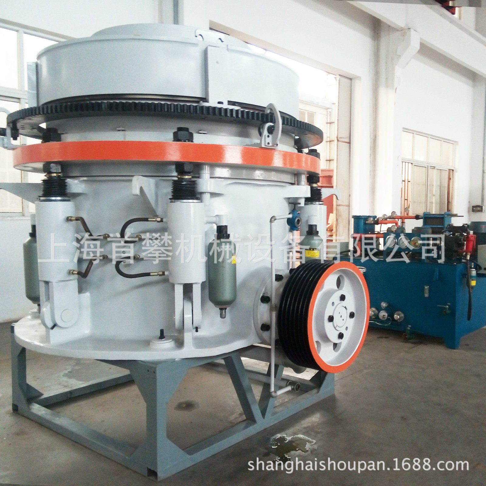 上海HP400多缸液压圆锥破碎机花岗岩矿石碎石加工破碎机厂家现货图3