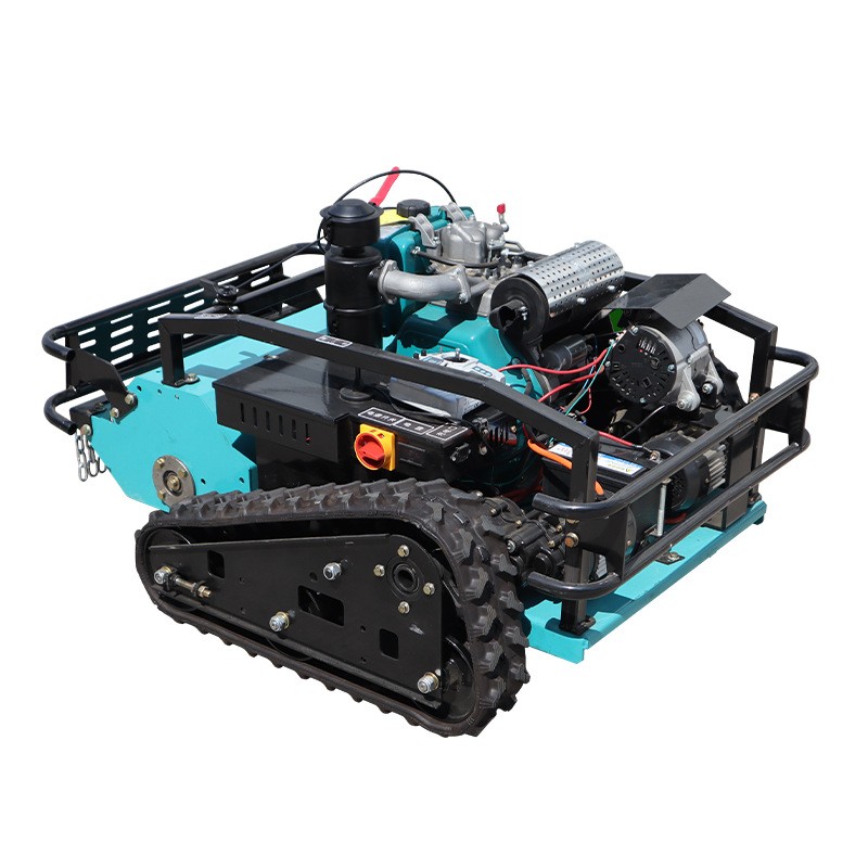 遥控割草机果园履带式除草机草坪修剪机园林全地形开荒打草碎草机图5