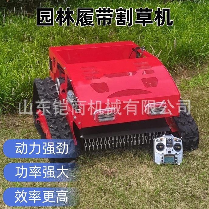 全地形遥控割草机家用小型履带式碎草机园林开荒程大马力除草机图2