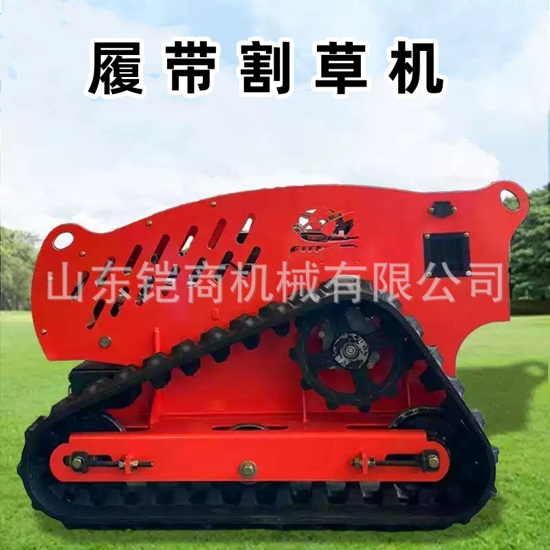 全地形遥控割草机家用小型履带式碎草机园林开荒程大马力除草机图3