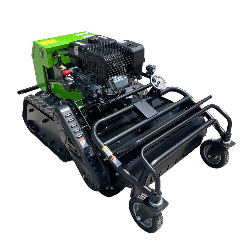 宜天马履带式遥控割草机农用果园草坪山地除草机碎草机柴油汽油机图5