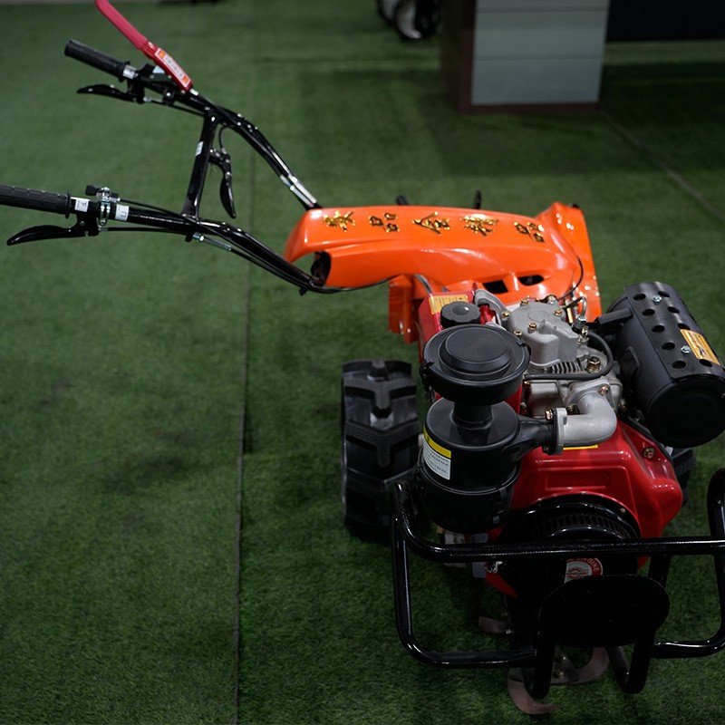 厂家直发四驱直连后旋微耕机农用除草旋耕机果园农田开沟翻地机器图3