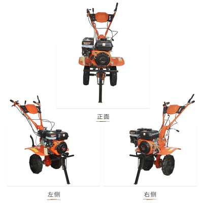 旋耕机多功能汽油微耕机小型松土机农用耕整田水旱耕地机开沟机