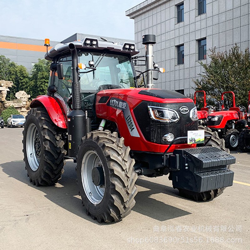 农场开垦大马力雷泰2004轮式重型拖拉机TC大桥大轮胎耕地播种施肥图2