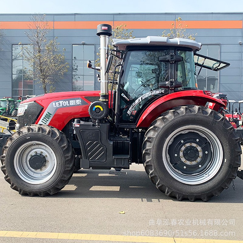 农场开垦大马力雷泰2004轮式重型拖拉机TC大桥大轮胎耕地播种施肥图3