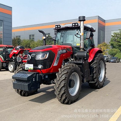 农场开垦大马力雷泰2004轮式重型拖拉机TC大桥大轮胎耕地播种施肥