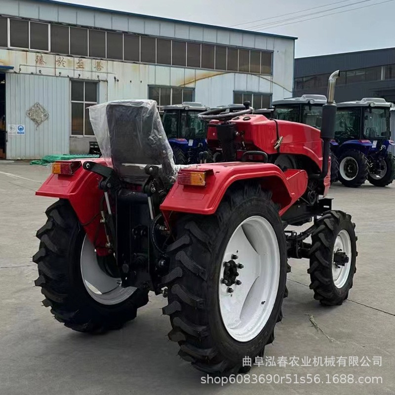泓春小型35马力四轮拖拉机 小型农用拖拉机 大马力单杠四驱拖拉机图2