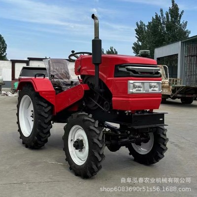 泓春小型35马力四轮拖拉机 小型农用拖拉机 大马力单杠四驱拖拉机