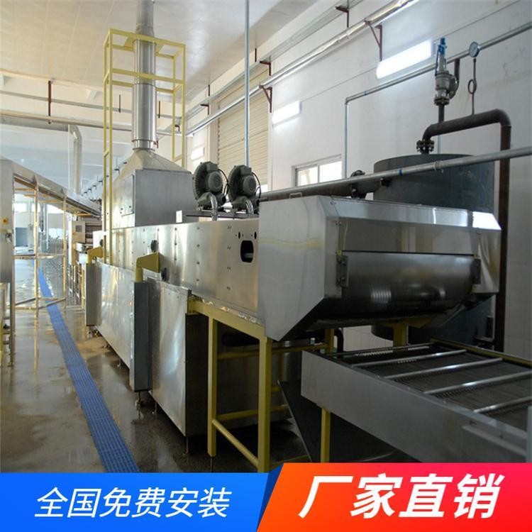 小型油炸方便面生产线 非油炸方便面设备 方便面机械图2
