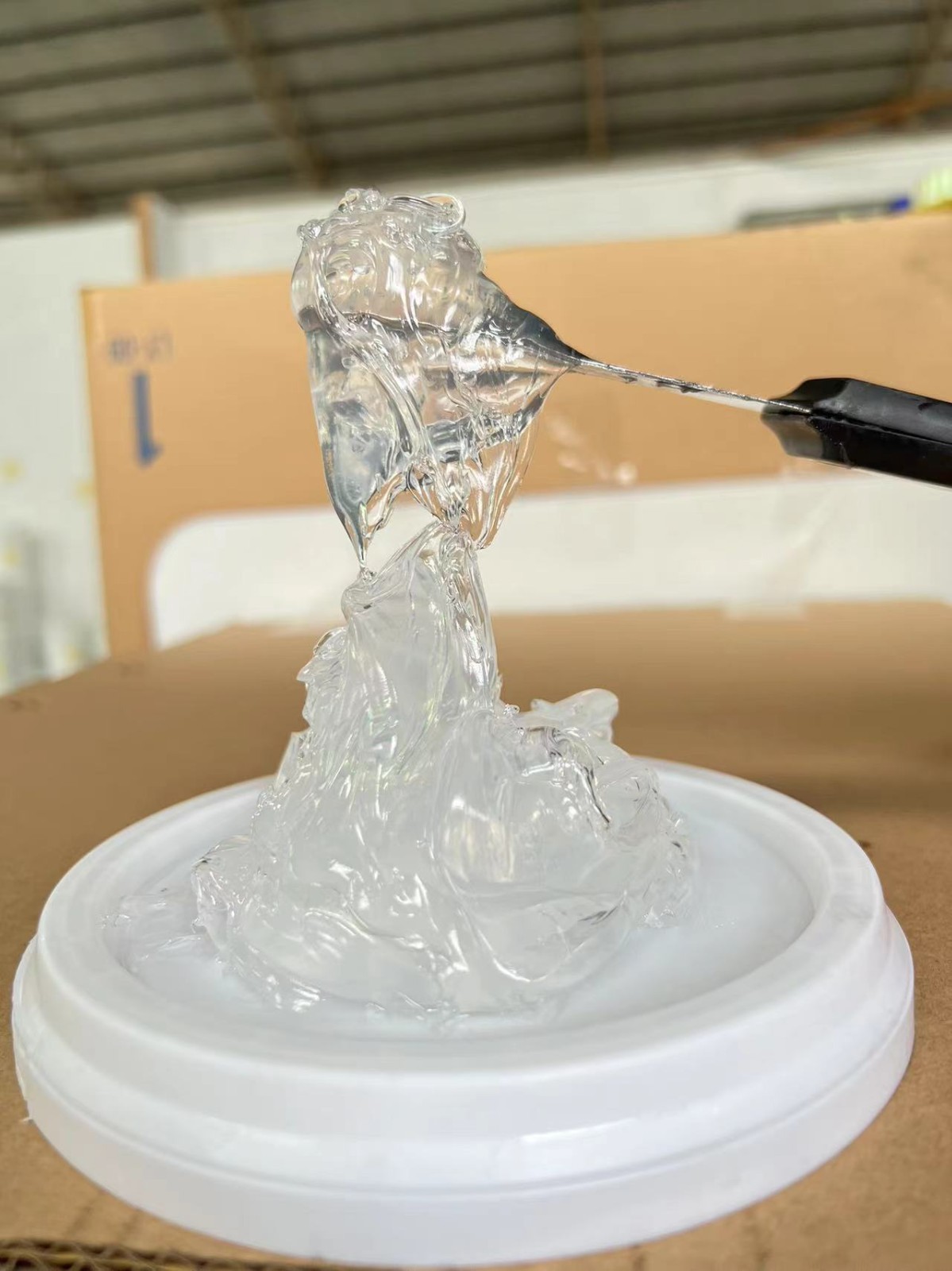 透明滑轨消音润滑脂图2