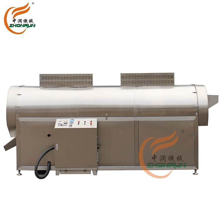 大型滚筒炒货机 智能控温 炒板栗花生瓜子五谷杂粮 不糊锅图5